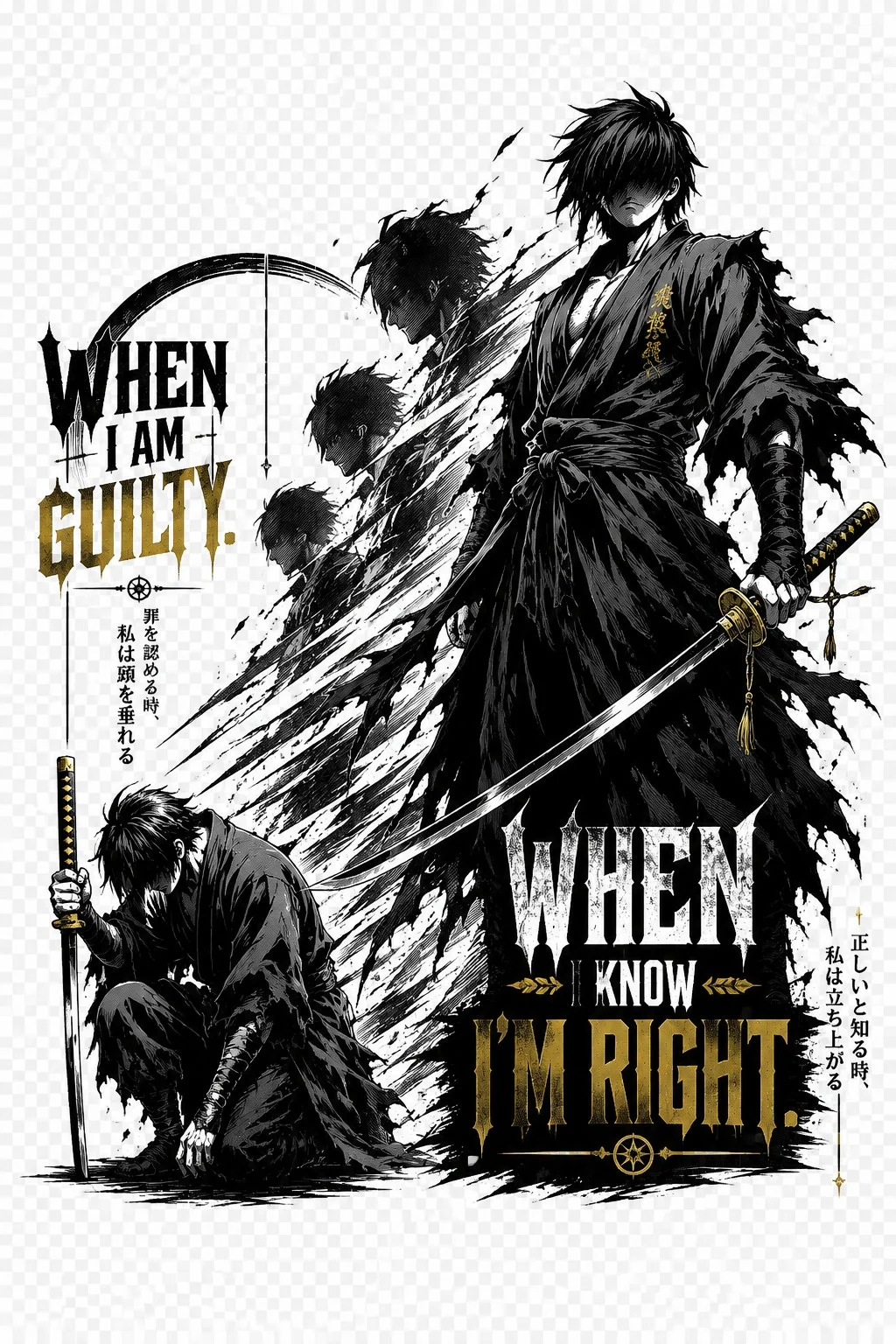 Conviction Tee — original Turn belief into action. graphic, artwork preview